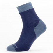 Чорапи SealSkinz WP Warm Weather Ankle Lenght сив/черен Black/Grey