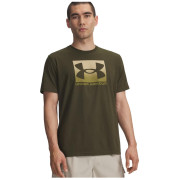 Мъжка тениска Under Armour M Boxed Sports Updated Ss тъмно зелен ExpeditionGreen/FieldKhaki