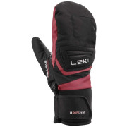 Детски ски ръкавици Leki Griffin 3D Junior Mitt черно/розово black-rosé