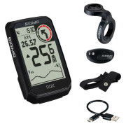 Велосипеден компютър Sigma Rox 4.0 Endurance HR set черен black