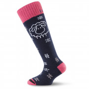 Детски чорапи Lasting Чорапи SJW черен/червен