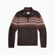 Мъжки пуловер Royal Robbins Arch Rock 1/4 Zip тъмно кафяв Turkish Coffee Htr Kirkwood Pt