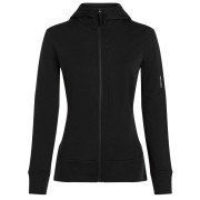 Дамски функционален суитшърт Icebreaker W Mer 260 Quantum IV LS Zip Ho черен Black