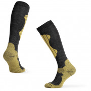 Дамски 3/4 чорапи  Zulu Ski Merino Women сив/жълт