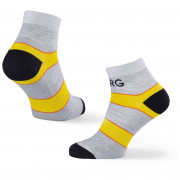 Дамски чорапи Warg Trail Low Wool сив/жълт SvSedaCernutaCerna