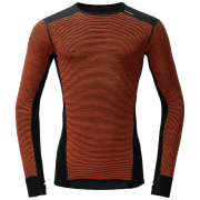 Функционална мъжка тениска Devold Reverso Merino Shirt Man оранжев/сив Brick