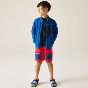 Детски суитшърт Regatta Junior Frankie F/Z Olympian Blu