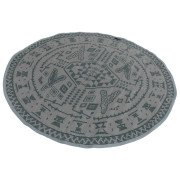Килим за палатка Easy Camp Bilberry Round Carpet 150 cm сив