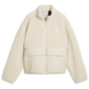 Дамско яке Puma Re:Fibre Sherpa Jacket W бял Alpine Snow