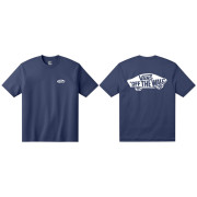 Мъжка тениска Vans Double Standard SS Tee син Deep Indigo