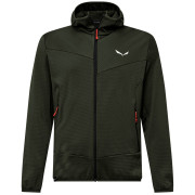 Функционален мъжки суитшърт Salewa Puez Altavia Pl Hd Jkt M тъмно зелен dark olive