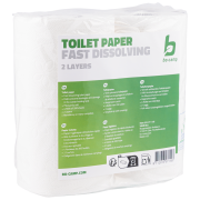Тоалетна хартия Bo-Camp Toilet paper 4 rolls бял