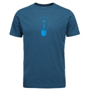 Мъжка тениска Black Diamond M SS BD IDEA TEE син