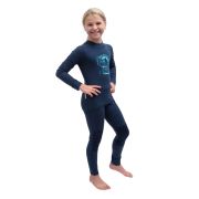Детска функционална тениска Sensor Merino DF Planet Deep Blue