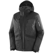 Мъжко яке Salomon Spark Jacket M черен DEEP BLACK