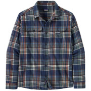 Мъжка риза Patagonia M's Fjord Flannel Shirt син Adventurer: New Navy