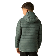 Детско зимно яке Regatta Junior Hooded Marizion Dark Forrest Green