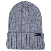 Зимна шапка 4F Cap M470 сив MIDDLE GREY MELANGE