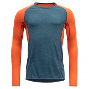 Функционална мъжка тениска  Devold Running Man Shirt син/оранжев Pond