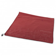 Кърпа Pinguin Micro Towel Map XL червен
