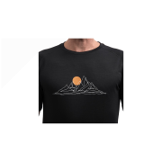 Функционална мъжка тениска Sensor Merino Blend Moon