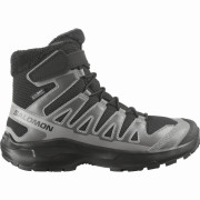 Детски обувки Salomon Xa Pro Winter Wp J Black-Castlerock-Cloudburst черен/сив Black / Castlerock / Cloudburst