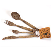 Комплект прибори Kupilka Cutlery кафяв Brown