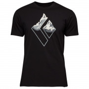 Мъжка тениска Black Diamond Mountain Logo SS Tee черен