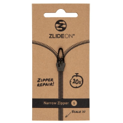 Резервен цип ZlideOn Opravný jezdec pro úzké zipy - S черен black