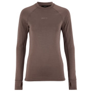 Дамска функционална блуза Craft Wool Comfort Rn LS W кафяв Brown