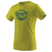 Мъжка тениска Dynafit Graphic Co M S/S Tee жълт Moss