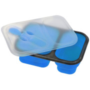 Купа с лъжица Regatta Silicon Foldable Mess Tin тъмно син OxfordBlue