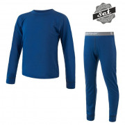 Детско функционално бельо Sensor Merino Air Set блуза+панталон тъмно син