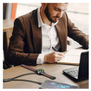 Кабел за зареждане и пренос на данни Swissten Wireless magnetic charging cable 2in1 for Samsung Watch + USB-C 1,2 m