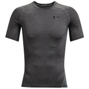 Функционална мъжка тениска  Under Armour HG Armour Comp SS тъмно сив CarbonHeather/Black