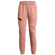 Дамски анцуг Under Armour Unstoppable Flc Jogger розов CanyonPink/Black