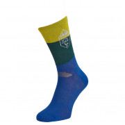 Чорапи за колоездене Silvini Ferugi син/зелен