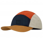 Детска шапка с козирка Buff 5 Panel Go Cap оранжев/син