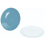 Комплект чинии Bo-Camp Dinner plate Two tone - 4бр светло син Blue