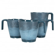 Комплект чаши Gimex Mug dark blue 4 pcs