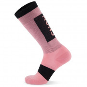 Чорапи Mons Royale Atlas Merino Snow Sock розов/черен
