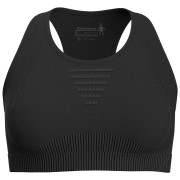 Функционално дамско бельо Smartwool W Intraknit Racerback Bra черен Black