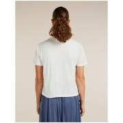 Дамска тениска Icebreaker Merino 150 Tech Lite SS Crop Tee NZ Flora