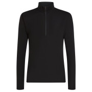 Функционална мъжка тениска Icebreaker M 175 Everyday LS Half Zip черен Black