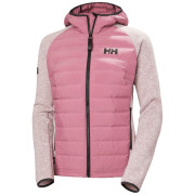 Дамско яке Helly Hansen W Skagen Hybrid Knit Insulator розов 664 Wildberry