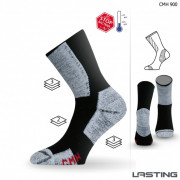 Чорапи Lasting CMH сив/черен
