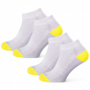 Чорапи Zulu Everyday 100M 2-pack сив/жълт