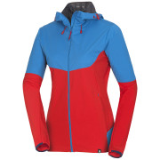 Дамско яке Northfinder Qesta син/червен Bluered