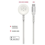 Кабел за зареждане и пренос на данни Swissten Wireless charging cable for Apple Watch 1,2 m