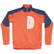 Функционален мъжки суитшърт Devold Adventure Jacket Man оранжев/син Brick